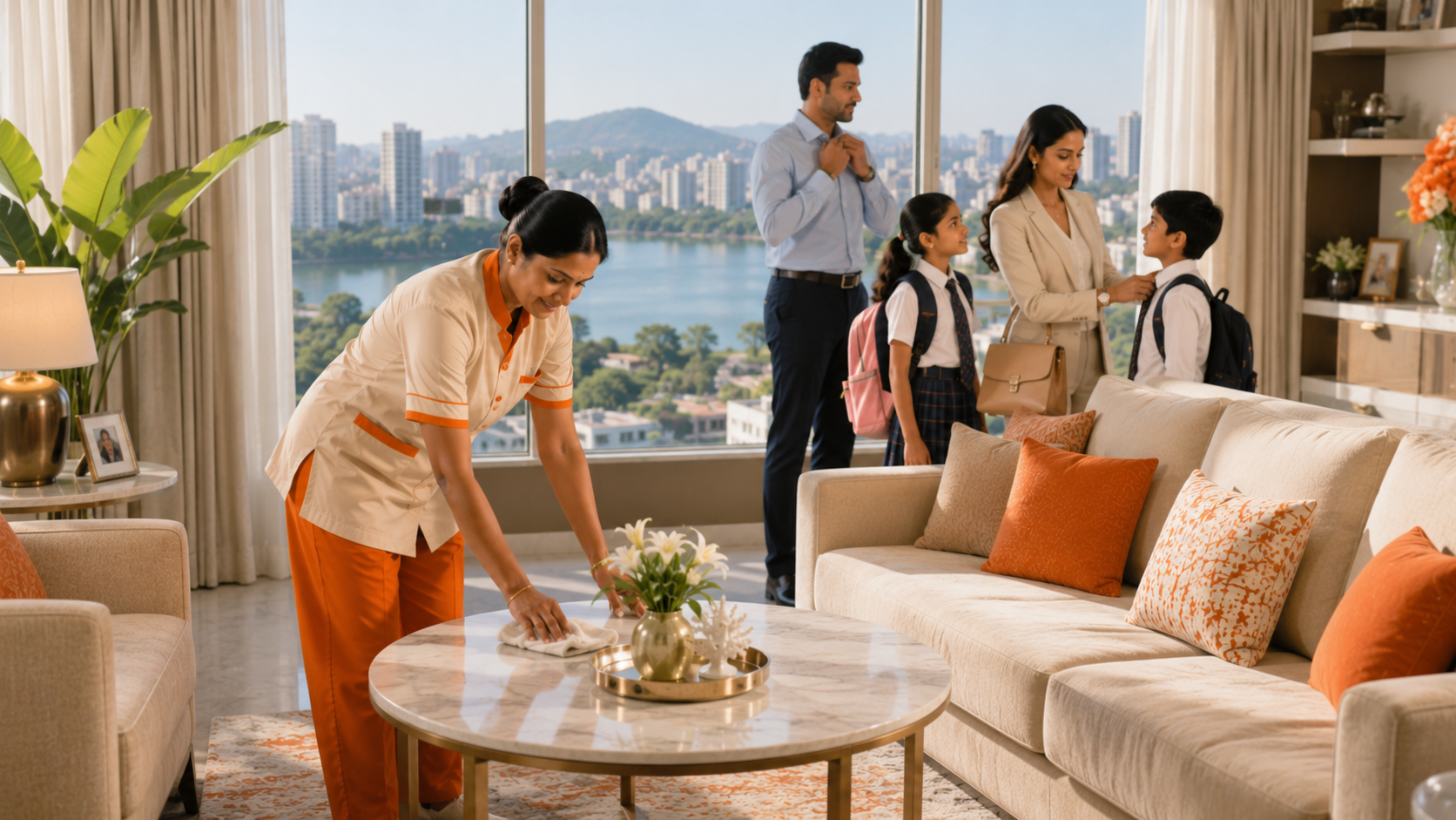 Best Maids in 24-Hour Maid Service in Mumbai Powai Hiranandani