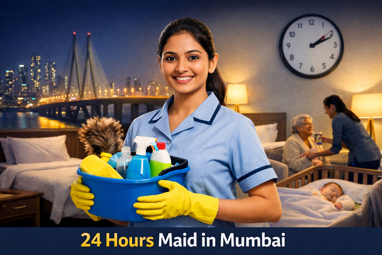 Best Maids in 24 Hours Maid in Mumbai – Trusted Services