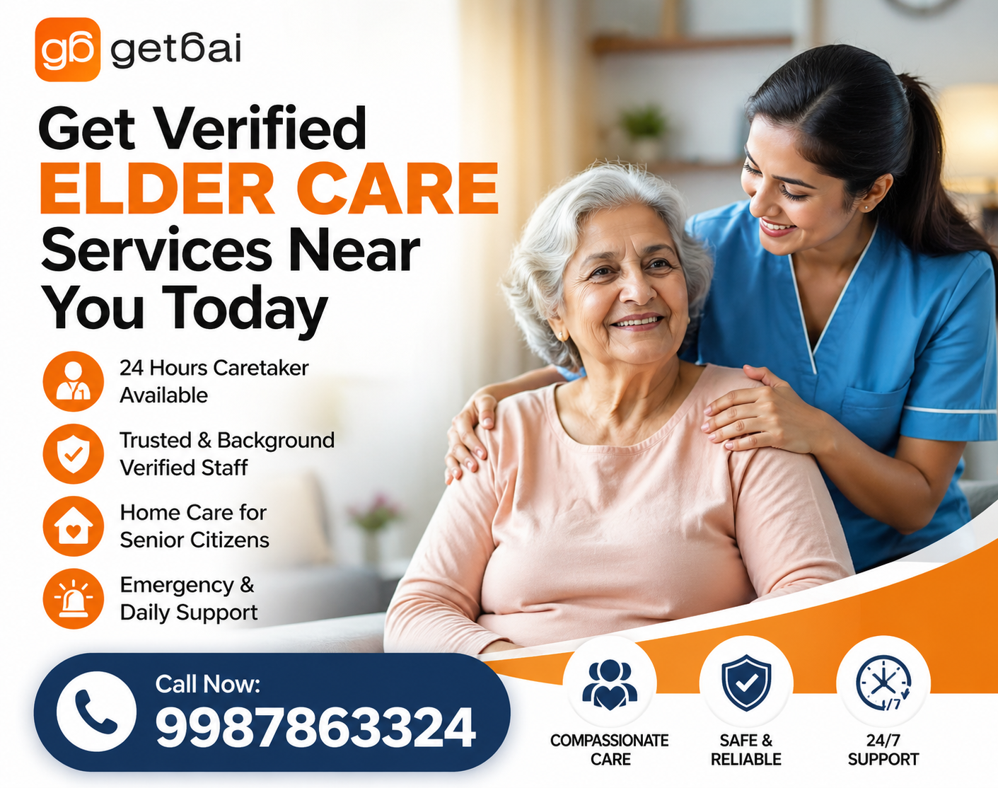Best Maids in Male Attendant for Elderly Mumbai