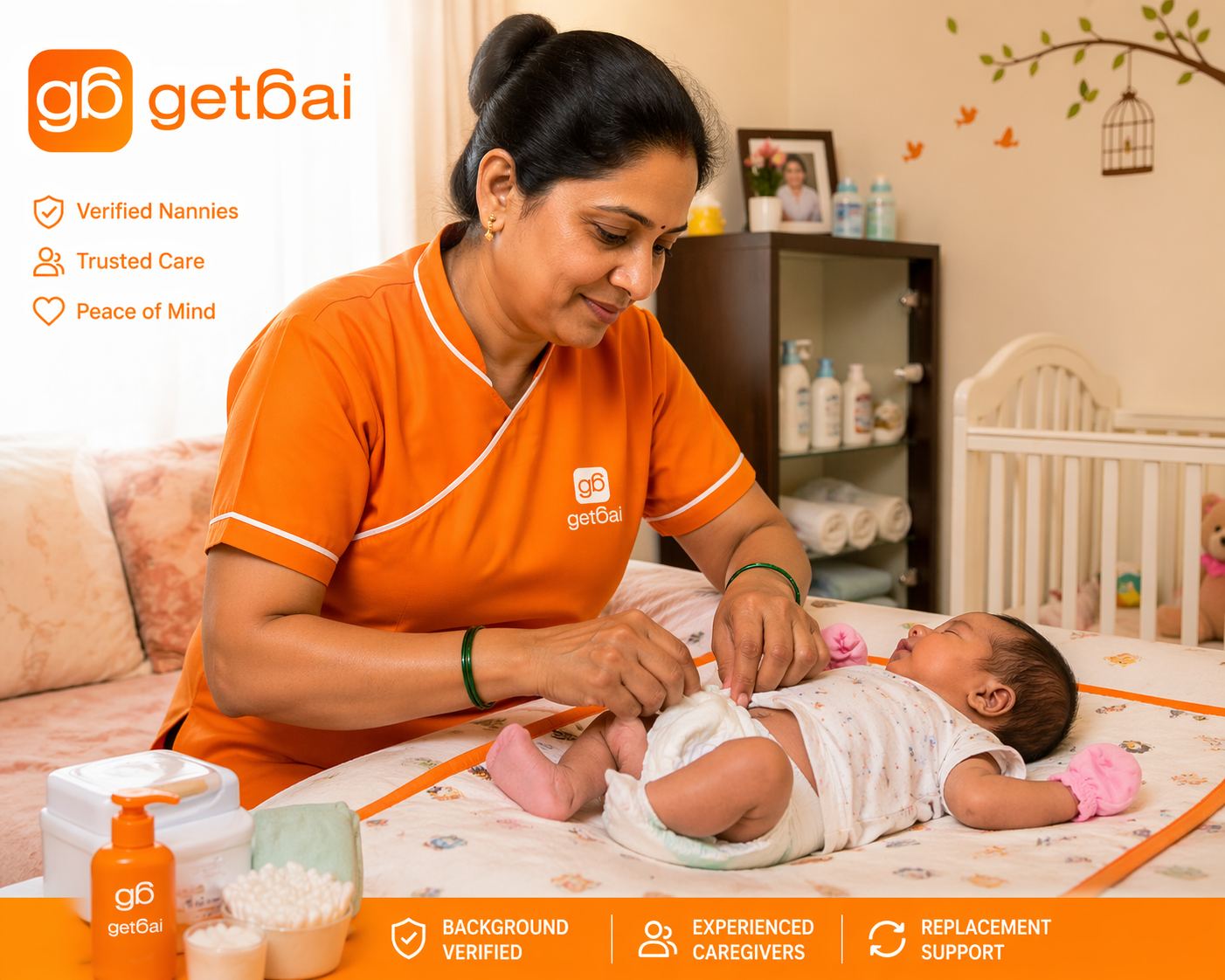 Best Maids in Newborn Baby Care Taker Mumbai – Verified Nannies