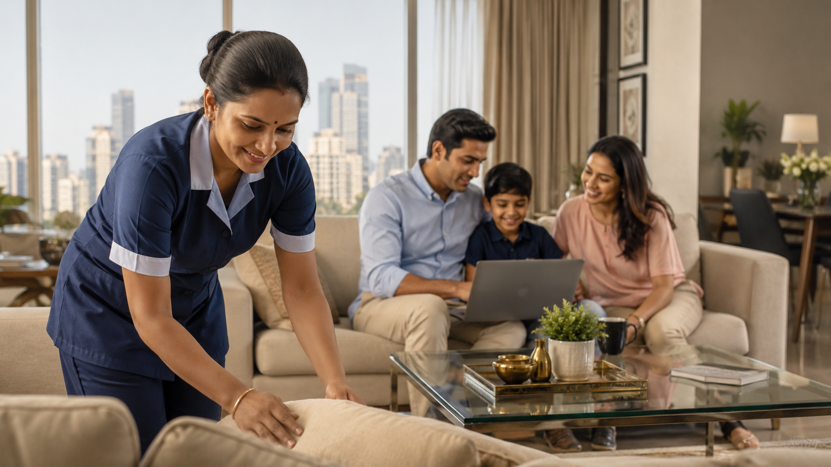 24 Hour Live In Maid Service Mumbai: Complete Guide for Families and Working Professionals