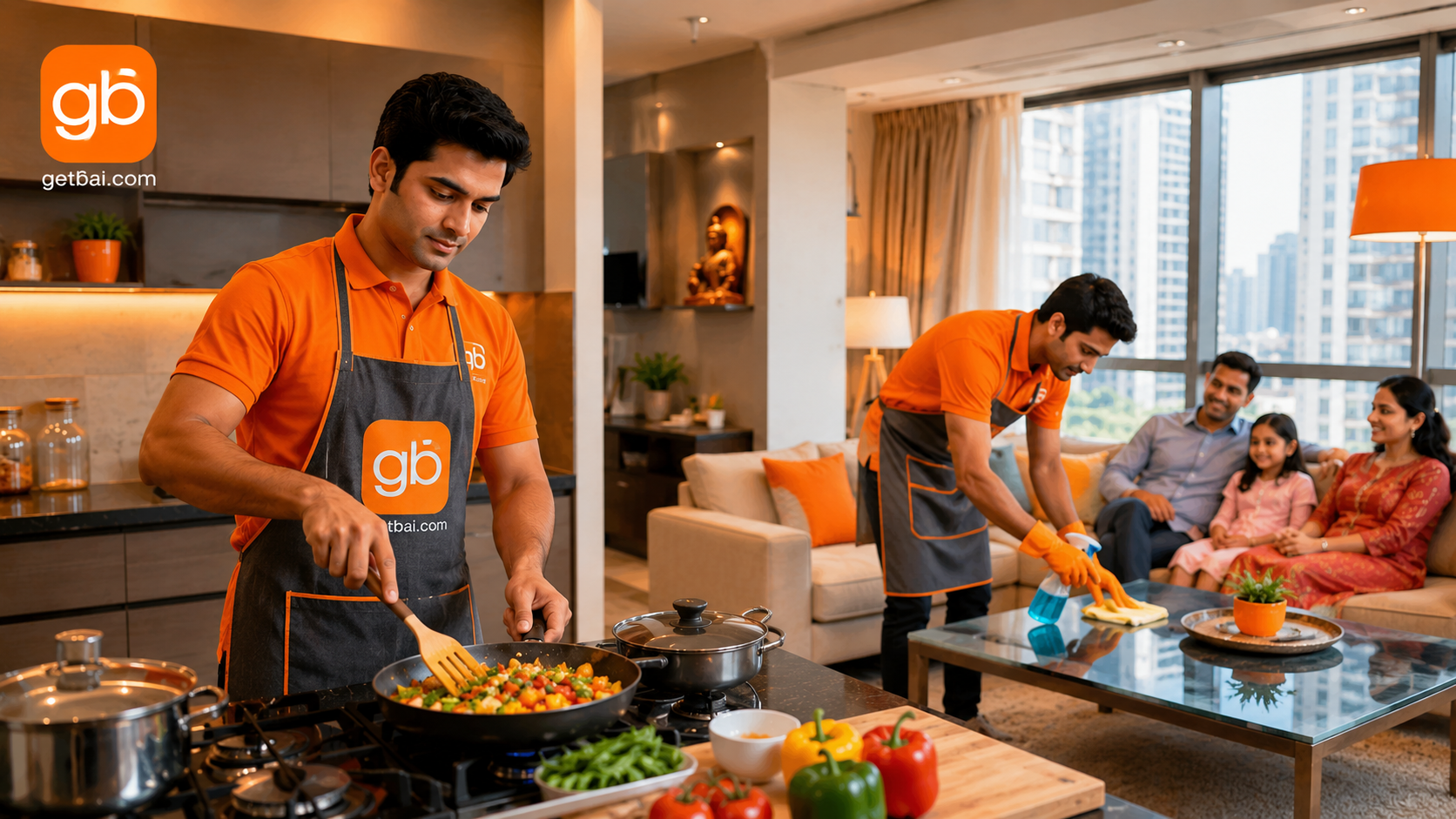 24 Hours Male Maid Mumbai – Verified Full-Time Domestic Help by GetBai