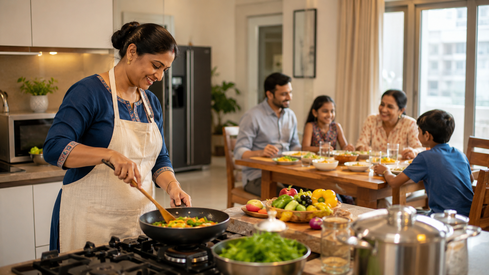 Benefits of Hiring a Full-Time Home Cook for Busy Mumbai Families