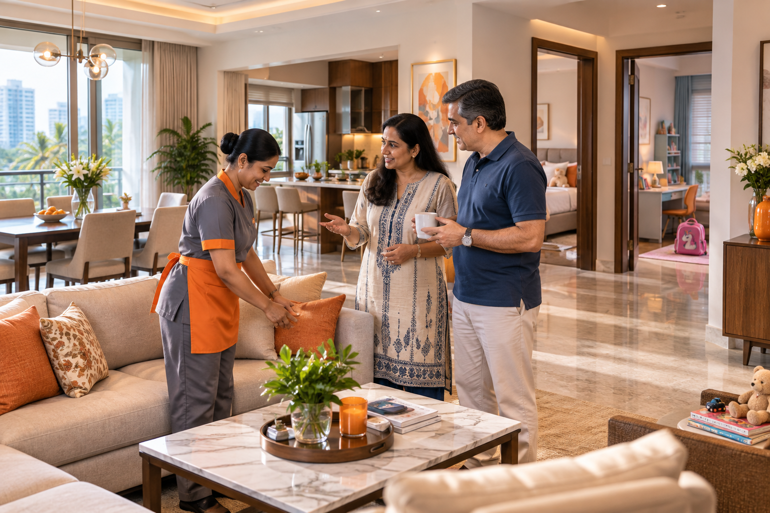 Hiring a Maid for Large Homes in Juhu: A Practical Family Guide