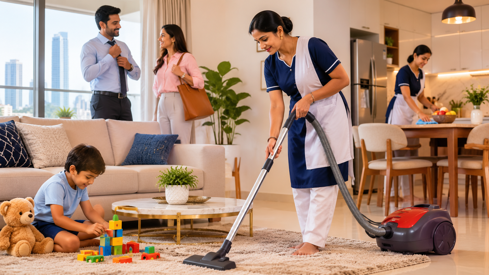 How GetBai Helps You Hire Trusted 24-Hour Maids in Mumbai
