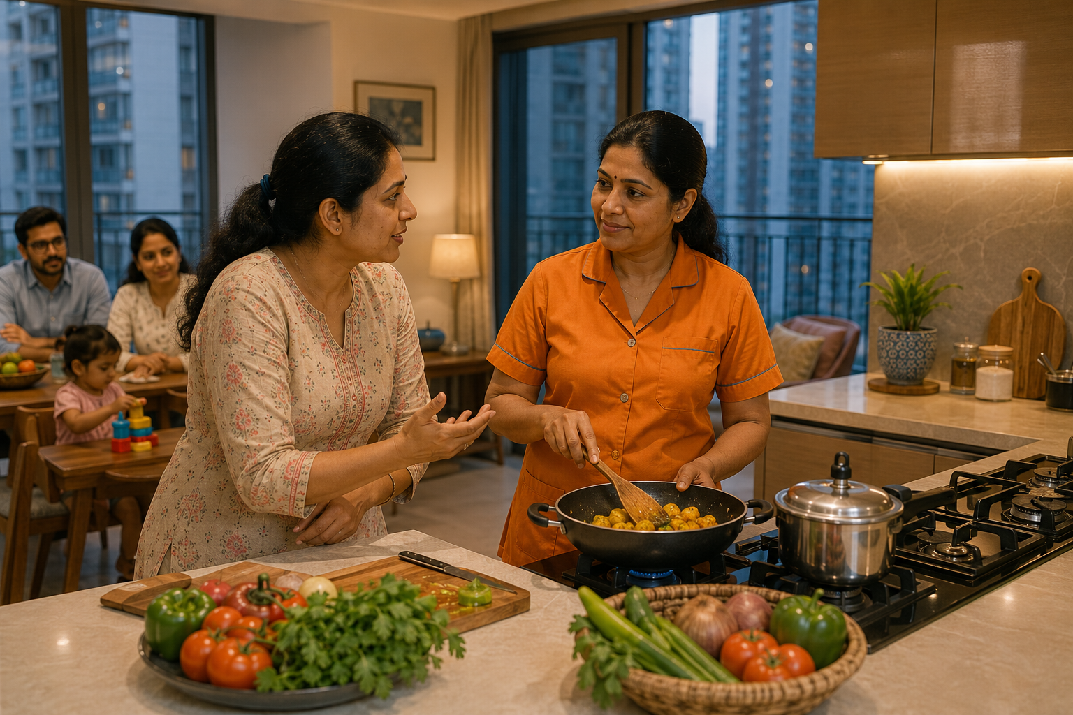 How Much Does a 24 Hours Maid and Cook Cost in Mumbai?