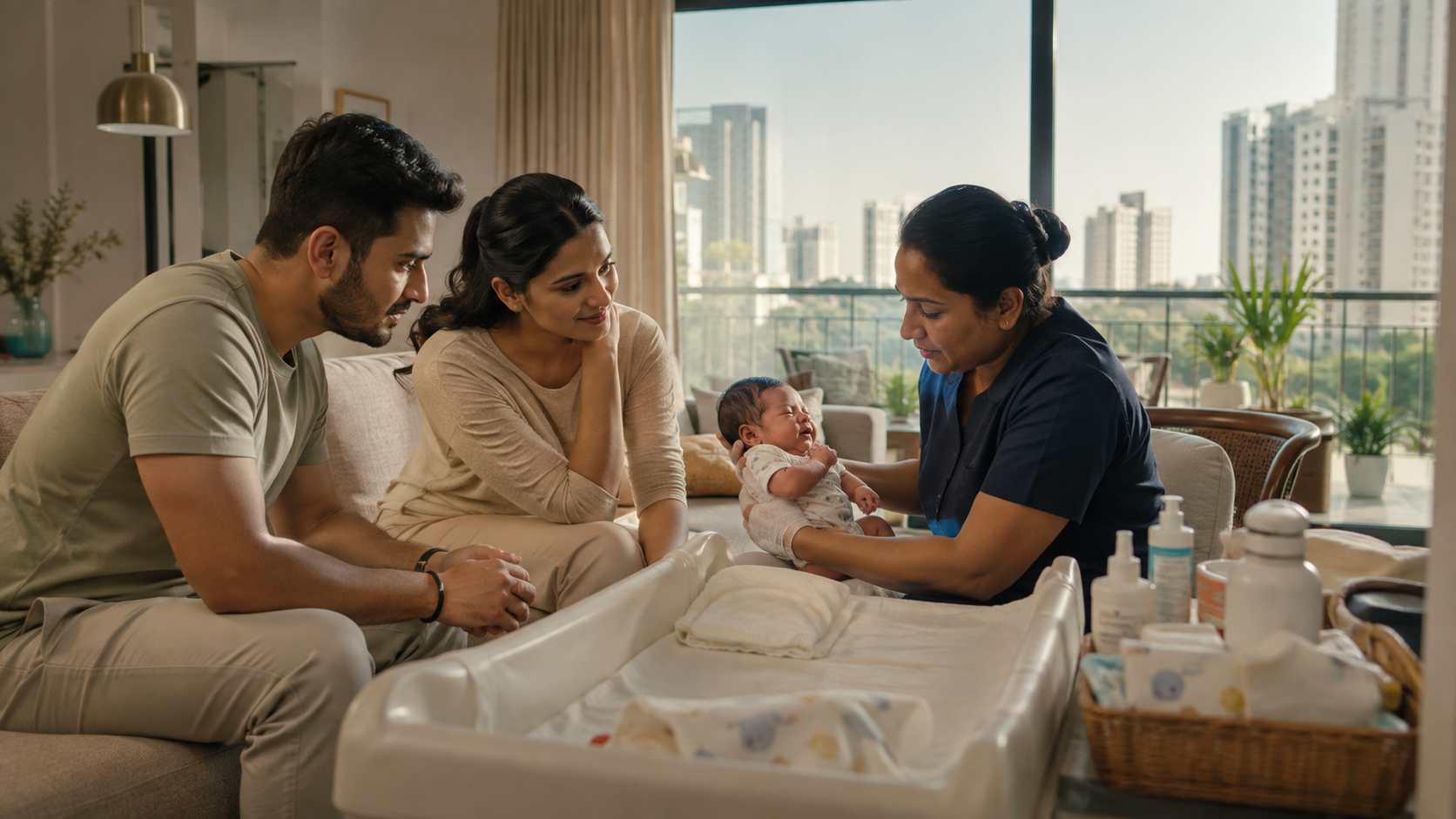 How to Hire a Babysitter for Your Newborn Baby in Mumbai