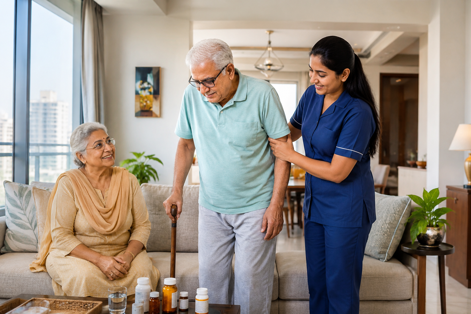 Live-in Caregiver in Mumbai – Benefits, Cost & Complete Hiring Guide