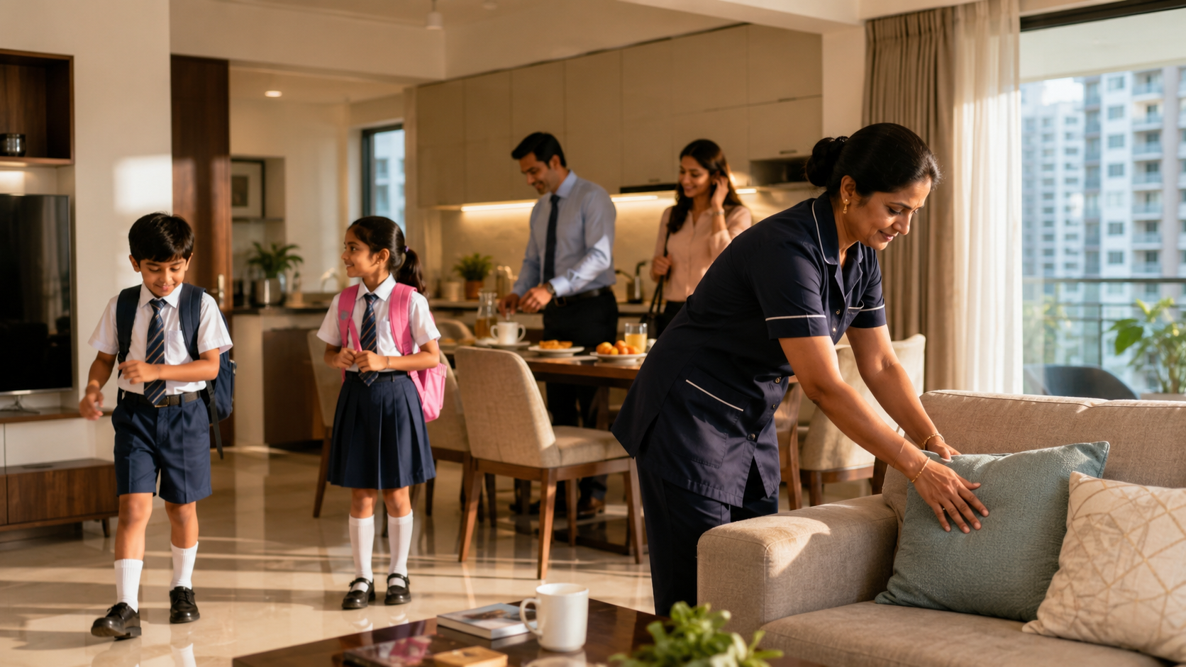 Live In Maid Service in Borivali Mumbai – Trusted Full-Time House Maids by GetBai