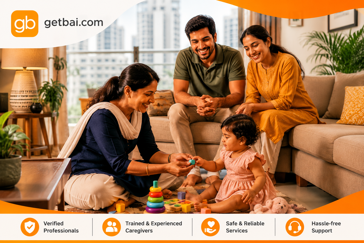 Professional Babysitter and Child Care Services in Mumbai