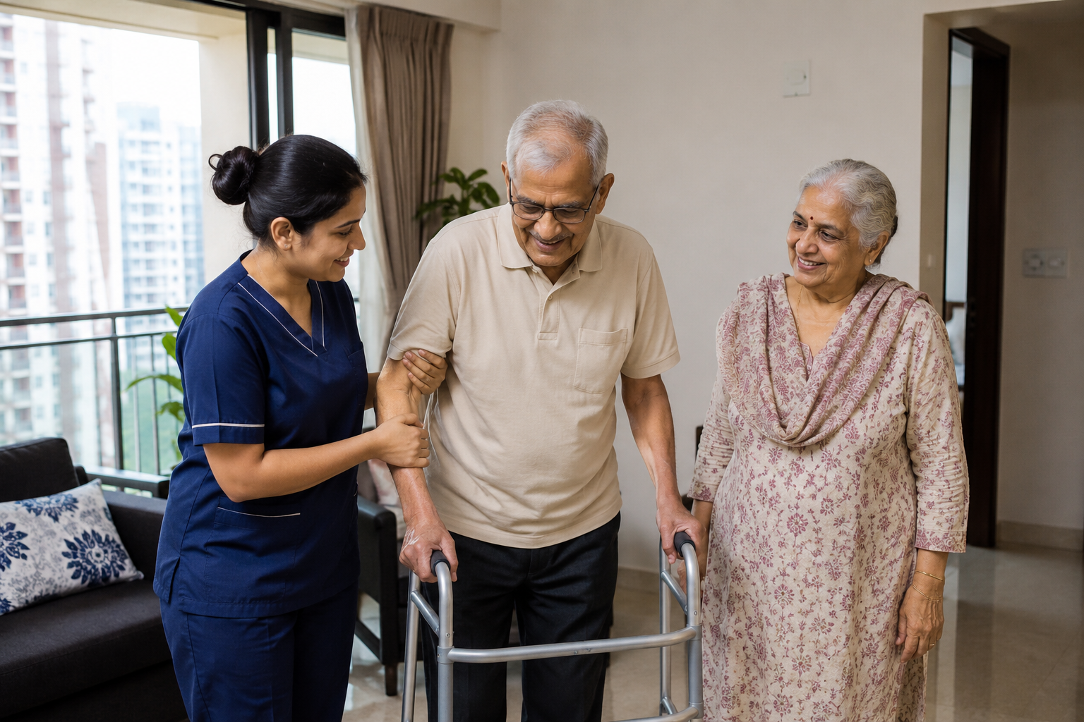 Senior Citizen Care Service in Andheri – Trusted Elder Care at Home by GetBai