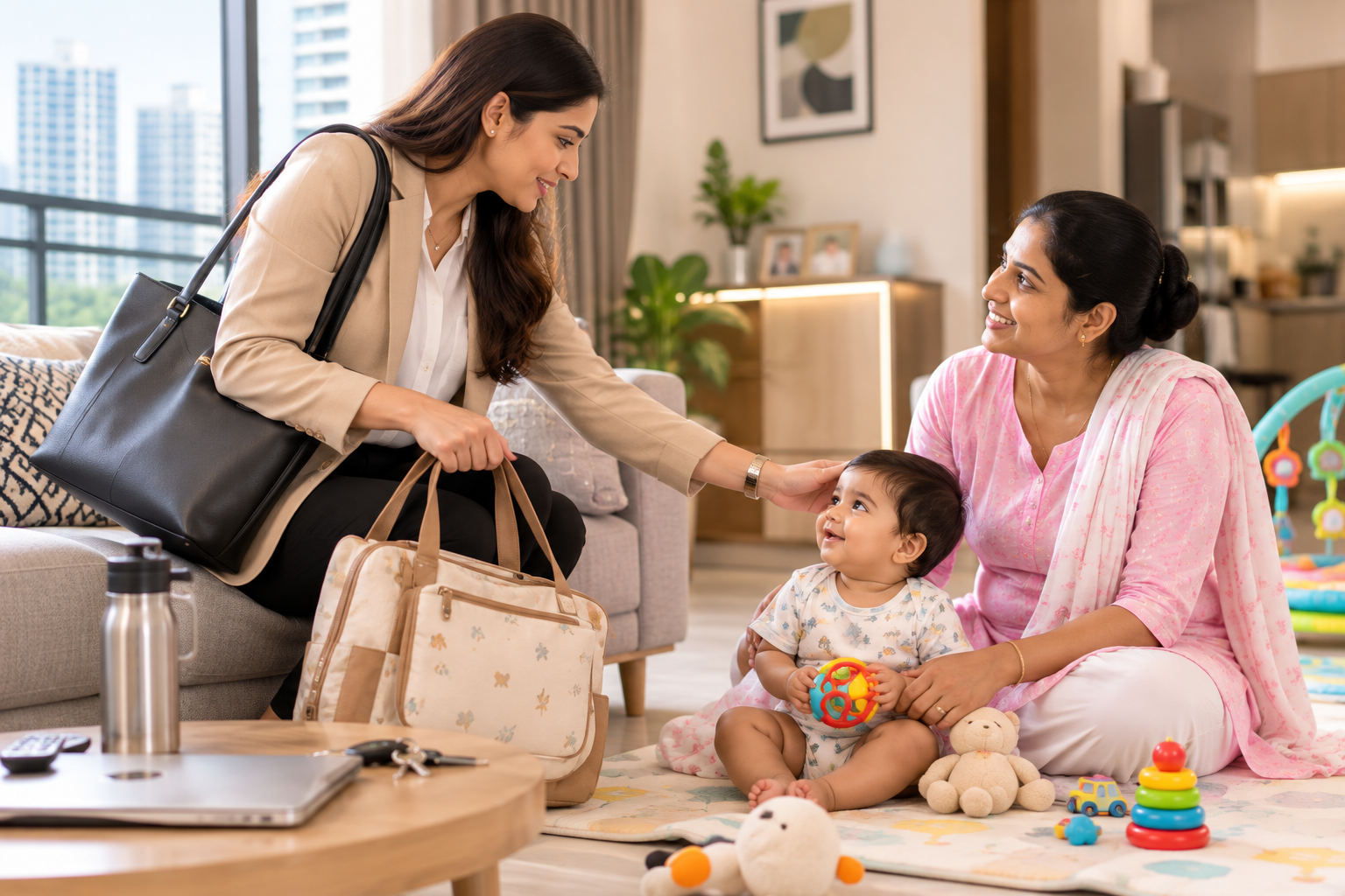 When a Mother Goes to Work, Her Baby Needs More Than a Babysitter — They Need Trust